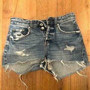 & Denim Shorts size 25